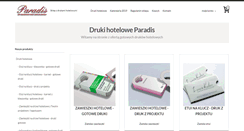 Desktop Screenshot of paradis.com.pl